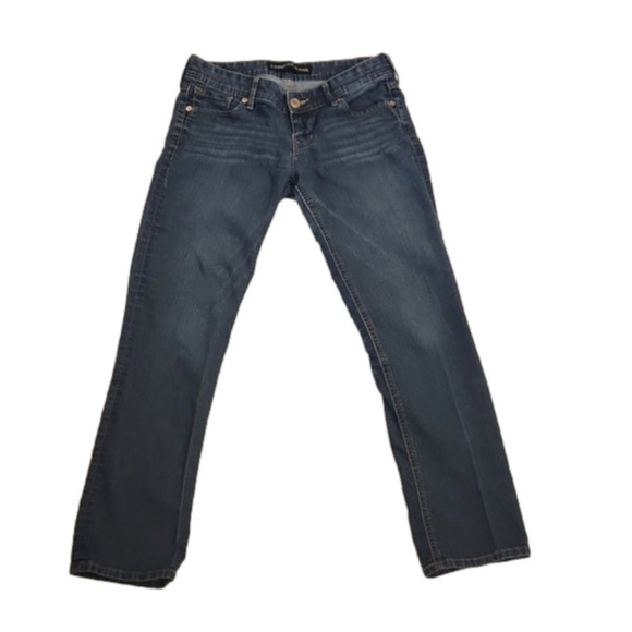 Womens Y2K style Express Cropped Skinny Stella Lowrise jeans size 2R. - Picture 1 of 13